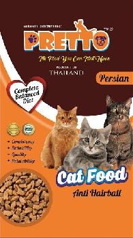 Pretto Persian Cat Food Anti Hairball, 3 Kg
